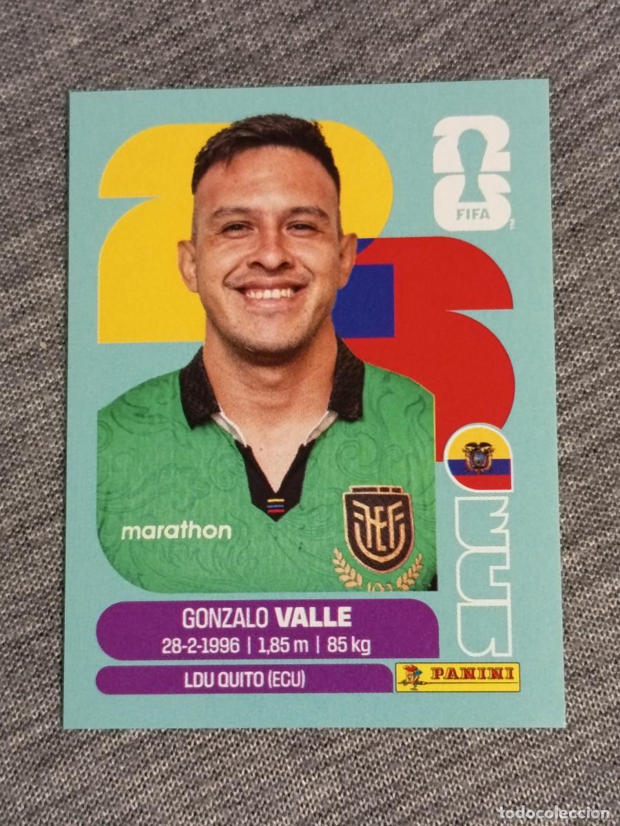 Cromos de F&uacute;tbol: VALLE ECU 3 STICKER MUNDIAL 2026 PANINI FIFA WORLD CUP NUEVO