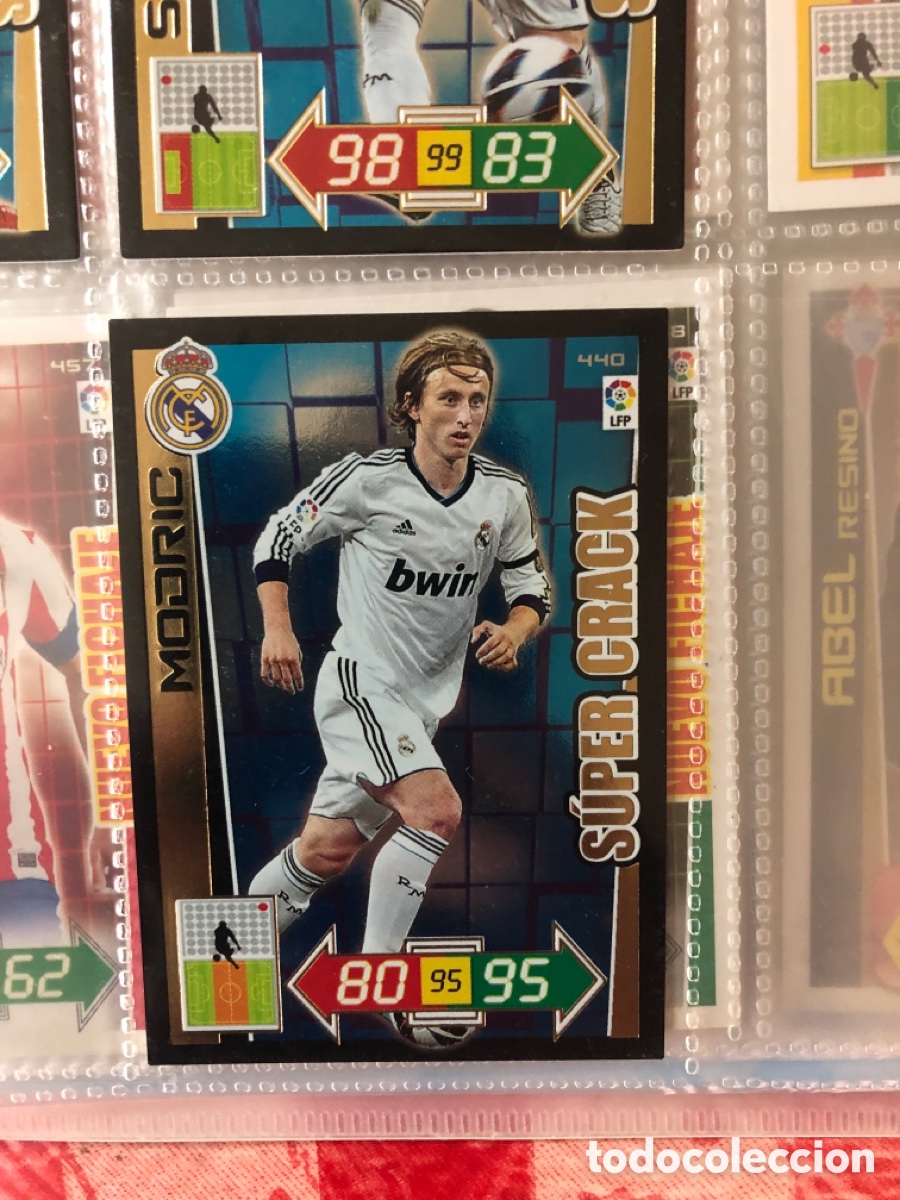 Cromos de F&uacute;tbol: Adrenalyn 2012 2013 s&uacute;per crack modric 440 real Madrid