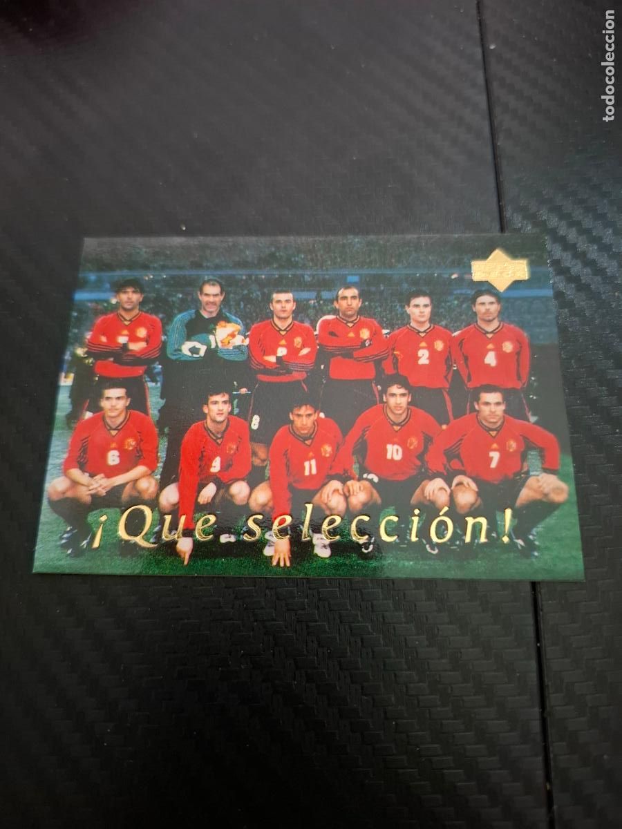 Cromos de F&uacute;tbol: 43 QUE SELECCION ESPA&Ntilde;A SELECCION ESPA&Ntilde;OLA UPPER DECK WORLD CUP MUNDIAL 1998 98