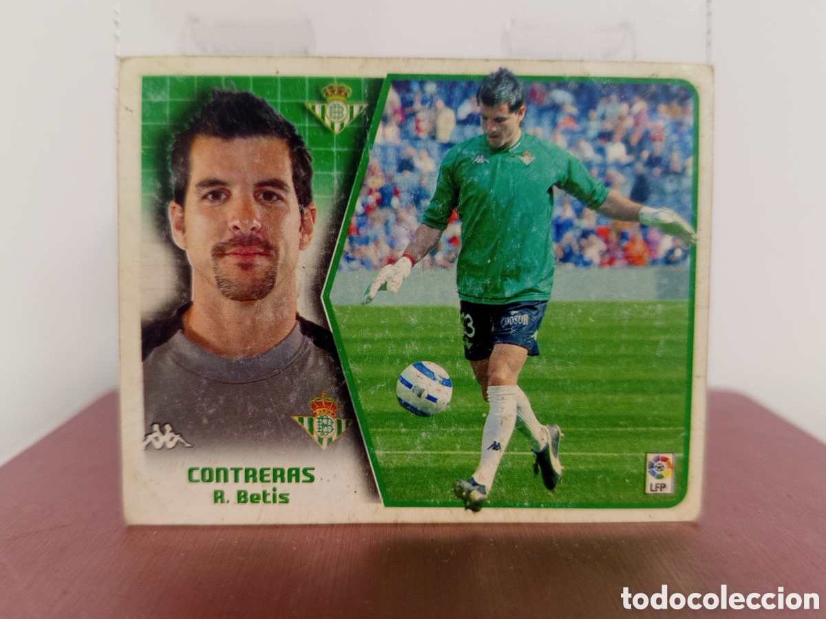 Cromos de F&uacute;tbol: ❇️ CROMO ⚽ CONTRERAS BETIS 05 06 2005 2006 LIGA ESTE LFP SIN PEGAR ❇️