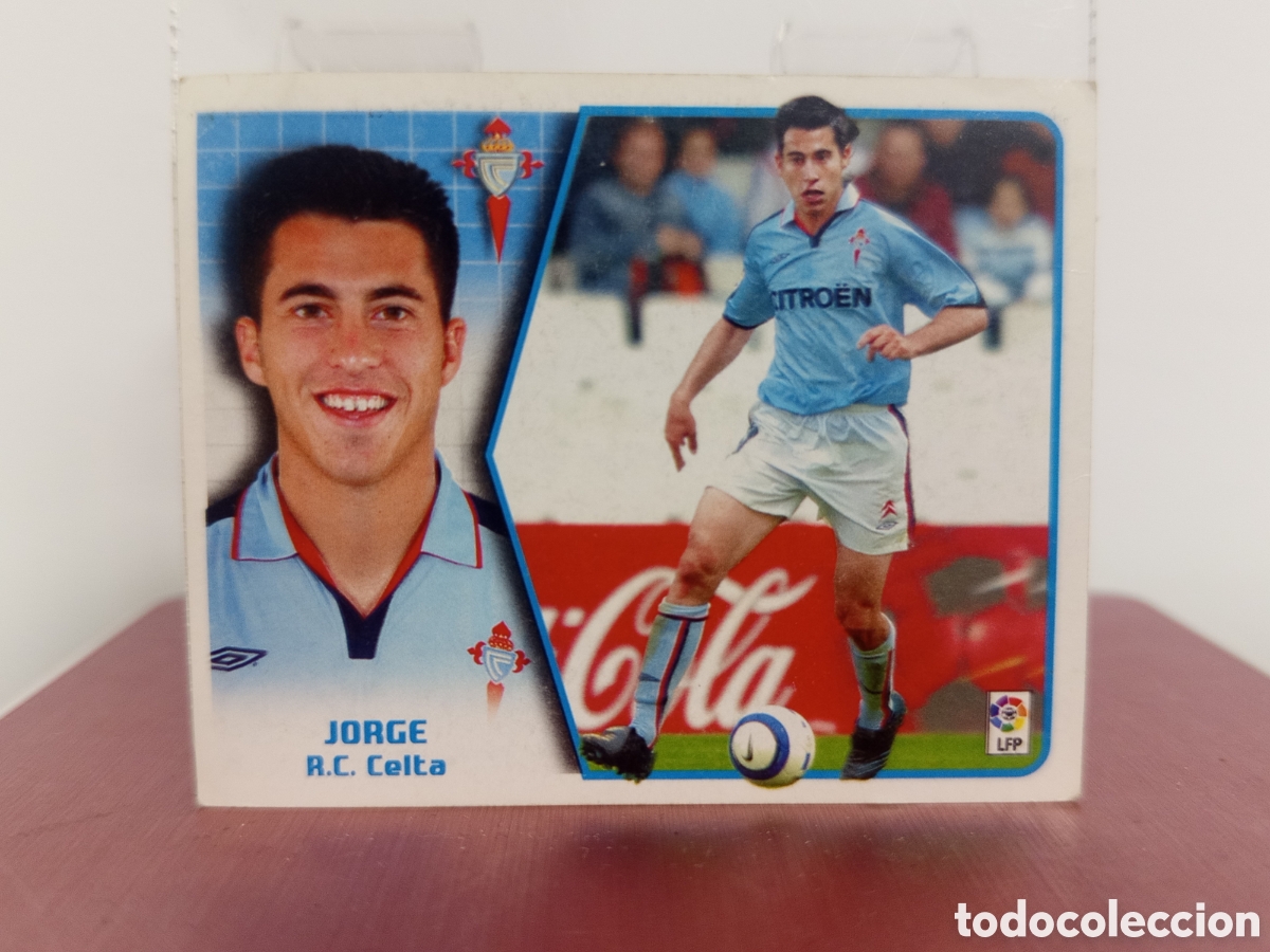Cromos de Futebol: ❇️ CROMO ⚽ JORGE CELTA DE VIGO 05 06 2005 2006 LIGA ESTE LFP SIN PEGAR ❇️