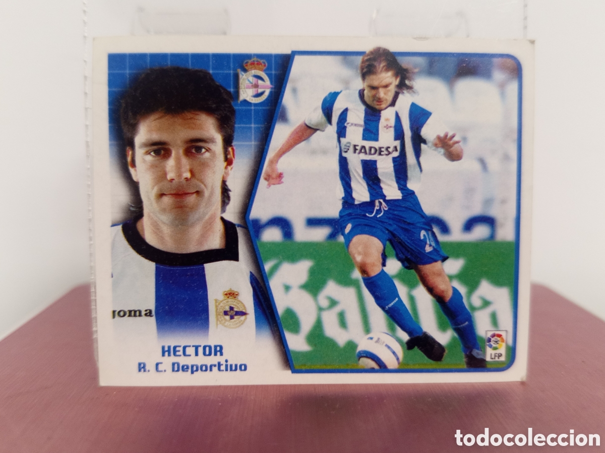Cromos de Futebol: ❇️ CROMO ⚽ H&Eacute;CTOR DEPORTIVO DE LA CORU&Ntilde;A 05 06 2005 2006 LIGA ESTE LFP SIN PEGAR ❇️