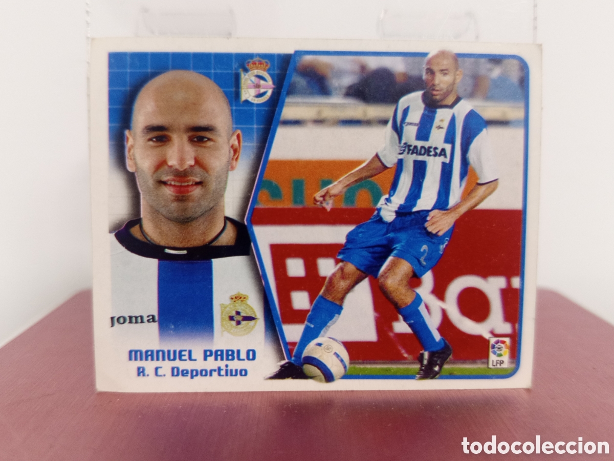 Cromos de Futebol: ❇️ CROMO ⚽ MANUEL PABLO DEPORTIVO DE LA CORU&Ntilde;A 05 06 2005 2006 LIGA ESTE LFP SIN PEGAR ❇️