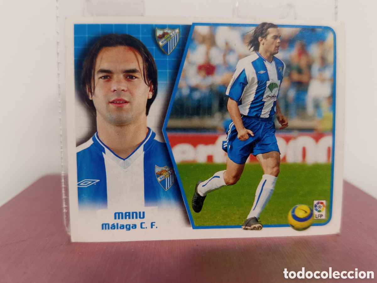 Cromos de Futebol: ❇️ CROMO ⚽ MANU M&Aacute;LAGA 05 06 2005 2006 LIGA ESTE LFP SIN PEGAR ❇️