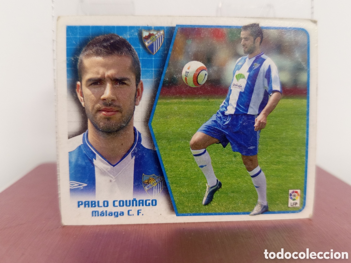 Cromos de Futebol: ❇️ CROMO ⚽ PABLO COU&Ntilde;AGO M&Aacute;LAGA 05 06 2005 2006 LIGA ESTE LFP SIN PEGAR ❇️