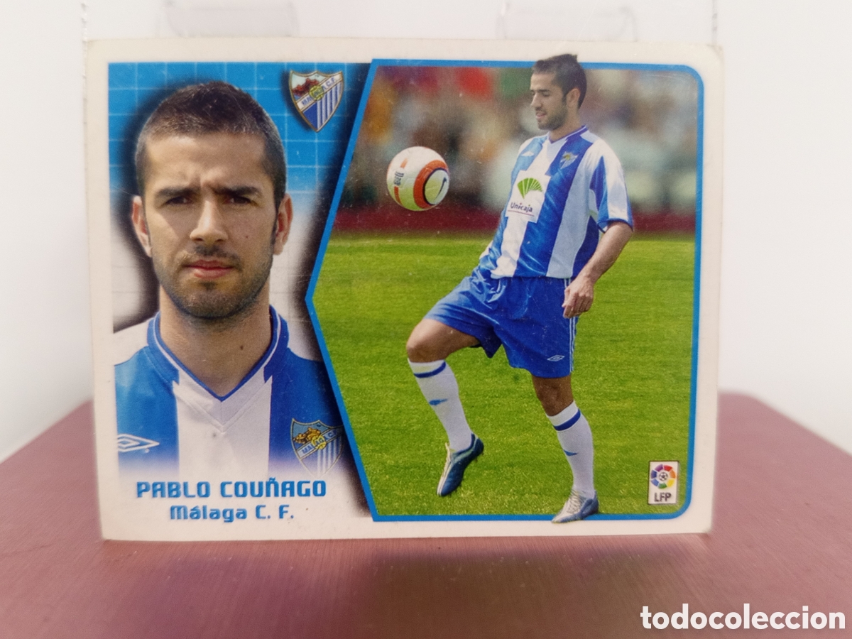 Cromos de Futebol: ❇️ CROMO ⚽ PABLO COU&Ntilde;AGO M&Aacute;LAGA 05 06 2005 2006 LIGA ESTE LFP SIN PEGAR ❇️