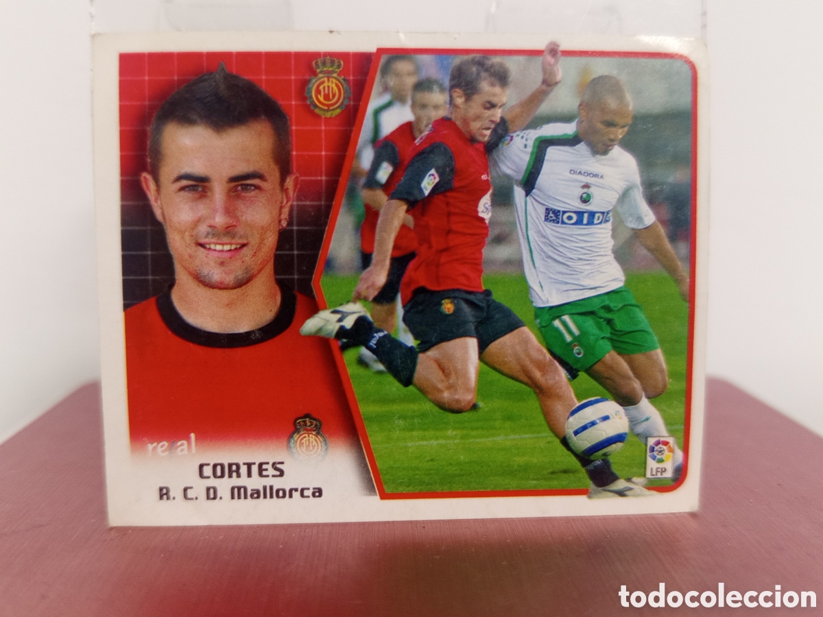 Cromos de F&uacute;tbol: ❇️ CROMO ⚽ CORT&Eacute;S MALLORCA 05 06 2005 2006 LIGA ESTE LFP SIN PEGAR ❇️