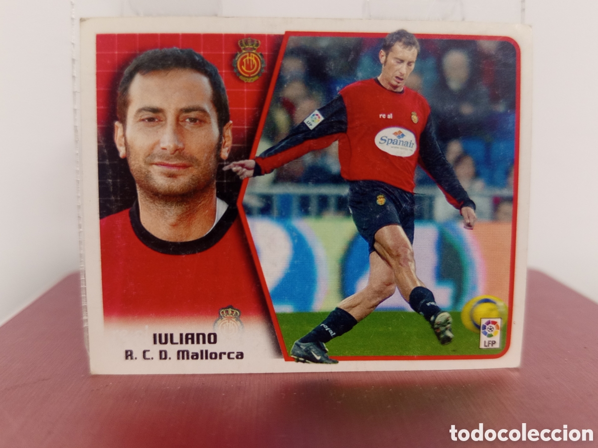 Cromos de F&uacute;tbol: ❇️ CROMO ⚽ IULIANO MALLORCA 05 06 2005 2006 LIGA ESTE LFP SIN PEGAR ❇️