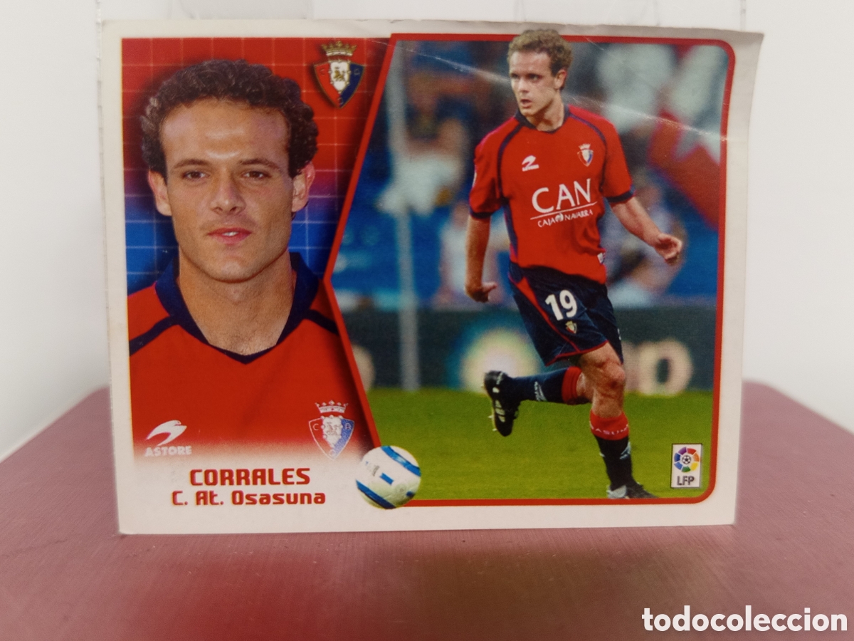 Cromos de F&uacute;tbol: ❇️ CROMO ⚽ CORRALES OSASUNA 05 06 2005 2006 LIGA ESTE LFP VENTANILLA ❇️