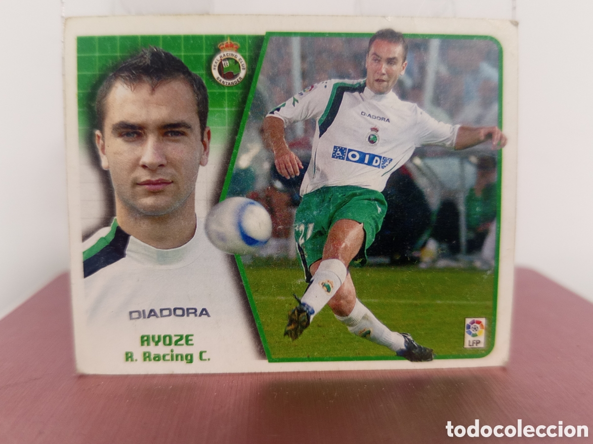 Cromos de F&uacute;tbol: ❇️ CROMO ⚽ AYOZE RACING DE SANTANDER 05 06 2005 2006 LIGA ESTE LFP SIN PEGAR ❇️