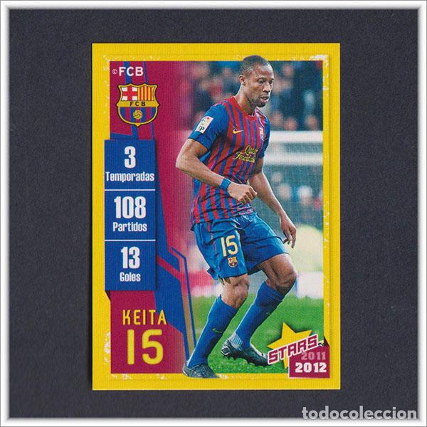 Cromos de F&uacute;tbol: COLECCI&Oacute;N OFICIAL BARCELONA 2011 2012 11 12 PANINI KEITA 83 ALBUM LIGA BAR&Ccedil;A F&Uacute;TBOL