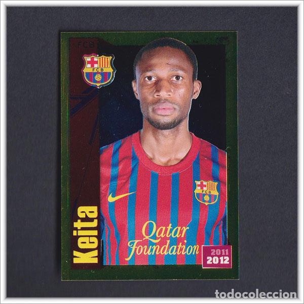 Cromos de F&uacute;tbol: COLECCI&Oacute;N OFICIAL BARCELONA 2011 2012 11 12 PANINI KEITA 80 ALBUM LIGA BAR&Ccedil;A F&Uacute;TBOL