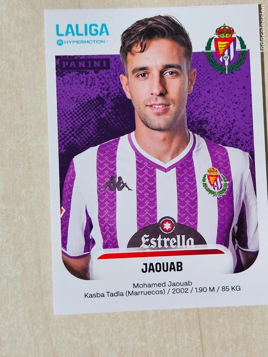 Cromos de F&uacute;tbol: N&ordm; 388B JAOUAB - REAL VALLADOLID - CROMO - LIGA HYPERMOTION 2025 2026 SEGUNDA DIVISION 25 26