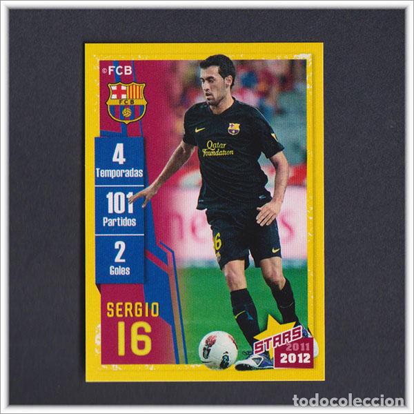 Cartes &agrave; collectionner de Football: COLECCI&Oacute;N OFICIAL BARCELONA 2011 2012 11 12 PANINI SERGIO BUSQUETS 77 ALBUM LIGA BAR&Ccedil;A FUTBOL