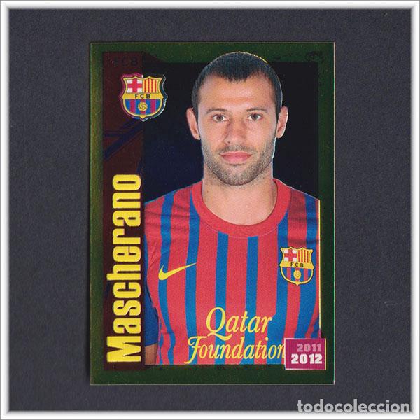 Cromos de F&uacute;tbol: COLECCI&Oacute;N OFICIAL BARCELONA 2011 2012 11 12 PANINI MASCHERANO 68 ALBUM LIGA BAR&Ccedil;A FUTBOL