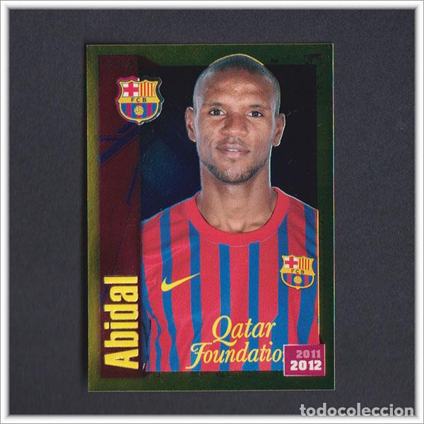 Cromos de F&uacute;tbol: COLECCI&Oacute;N OFICIAL BARCELONA 2011 2012 11 12 PANINI ABIDAL 56 ALBUM LIGA BAR&Ccedil;A FUTBOL