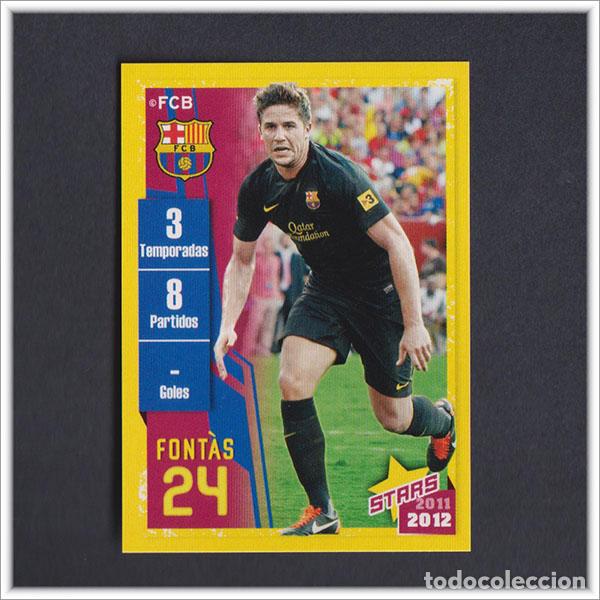 Cromos de F&uacute;tbol: COLECCI&Oacute;N OFICIAL BARCELONA 2011 2012 11 12 PANINI FONTAS 53 ALBUM LIGA BAR&Ccedil;A FUTBOL