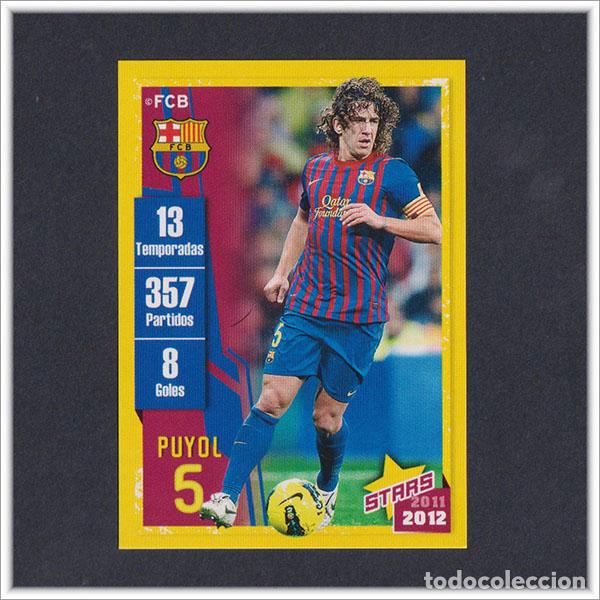 Cromos de F&uacute;tbol: COLECCI&Oacute;N OFICIAL BARCELONA 2011 2012 11 12 PANINI PUYOL 47 ALBUM LIGA BAR&Ccedil;A FUTBOL