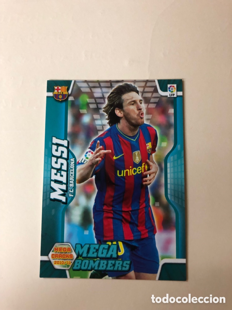 Cartes &agrave; collectionner de Football: Megacracks 2010 2011 megabombers Messi 397 Barcelona