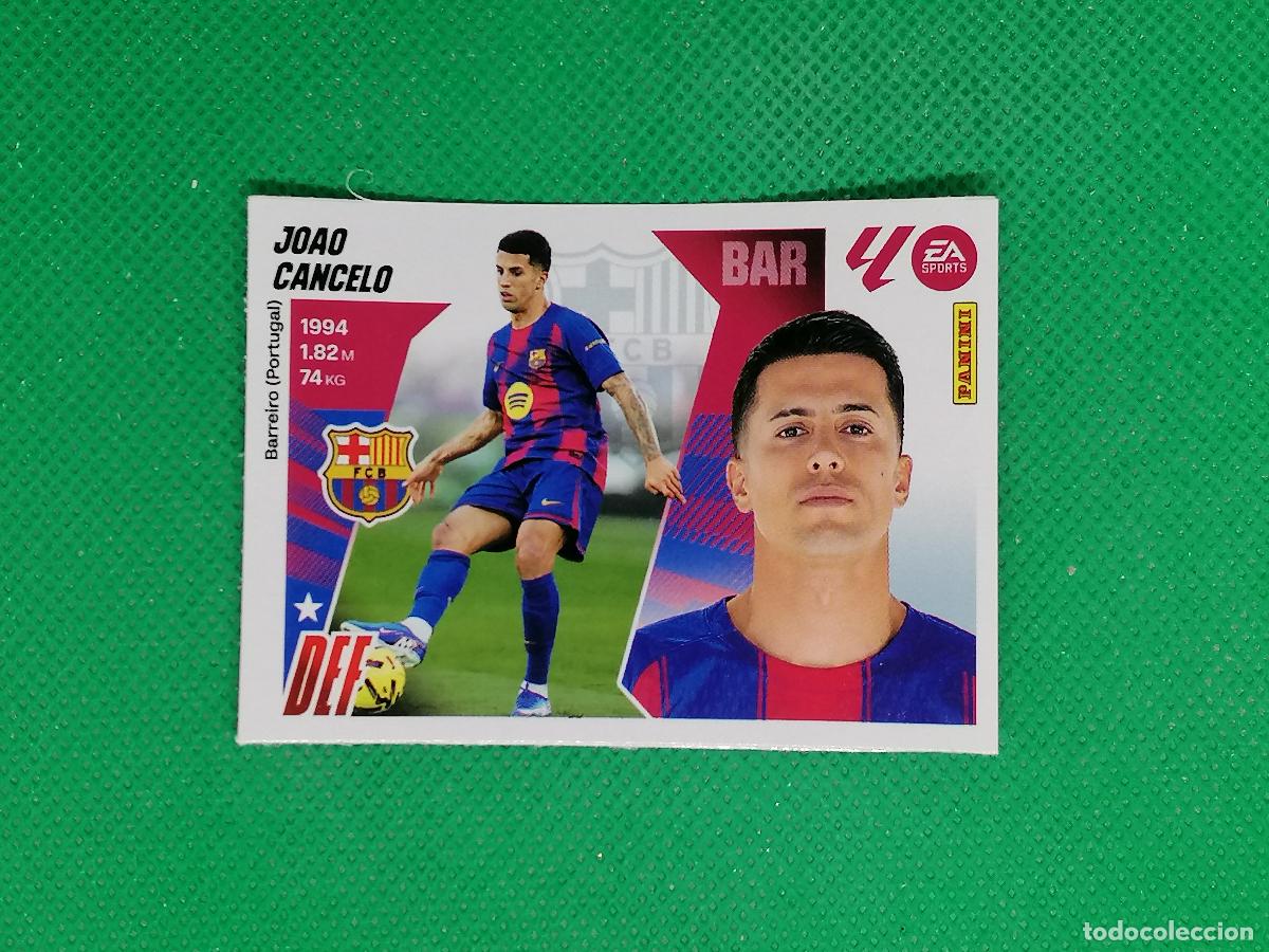Cartes &agrave; collectionner de Football: 7 JOAO CANCELO BARCELONA MERCADO INVIERNO ⚽ PANINI LIGA ESTE 25 26 2025 2026 ⚽