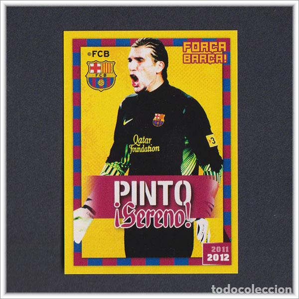 Cartes &agrave; collectionner de Football: COLECCI&Oacute;N OFICIAL BARCELONA 2011 2012 11 12 PANINI PINTO 30 ALBUM LIGA BAR&Ccedil;A FUTBOL
