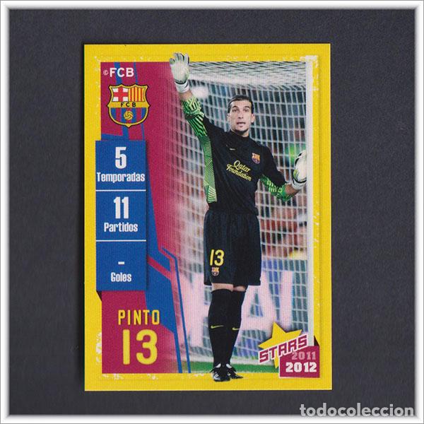Cartes &agrave; collectionner de Football: COLECCI&Oacute;N OFICIAL BARCELONA 2011 2012 11 12 PANINI PINTO 29 ALBUM LIGA BAR&Ccedil;A FUTBOL