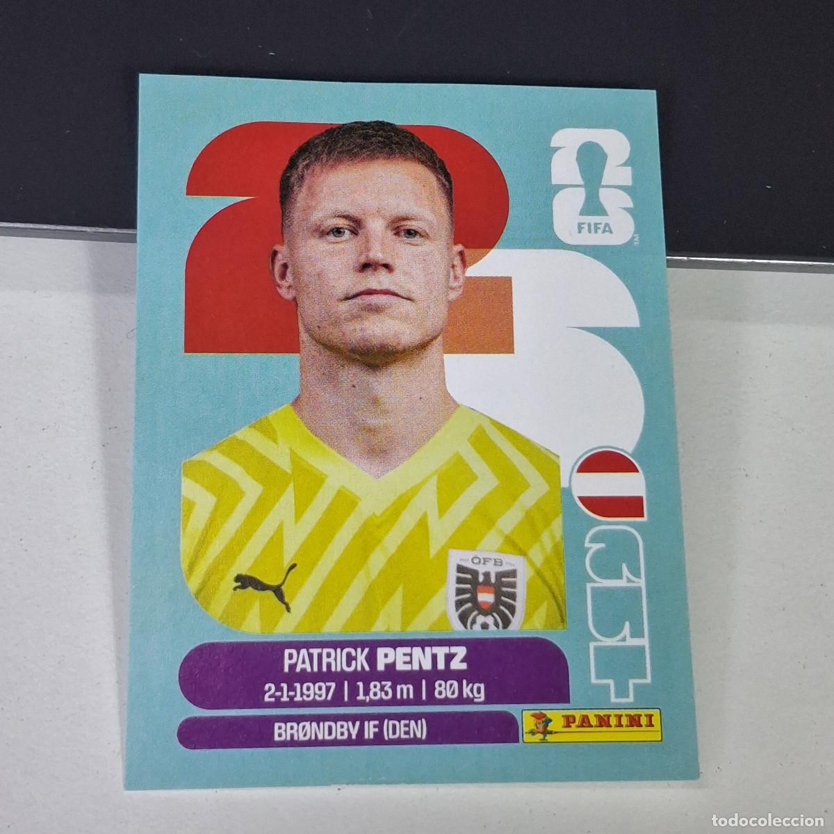 Cromos de F&uacute;tbol: A27 AUT3 PATRICK PENTZ 3 AUT AUSTRIA MUNDIAL FIFA WORLD CUP 2026 STICKER PANINI