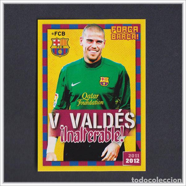 Cromos de F&uacute;tbol: COLECCI&Oacute;N OFICIAL BARCELONA 2011 2012 11 12 PANINI VICTOR VALDES 24 ALBUM LIGA BAR&Ccedil;A