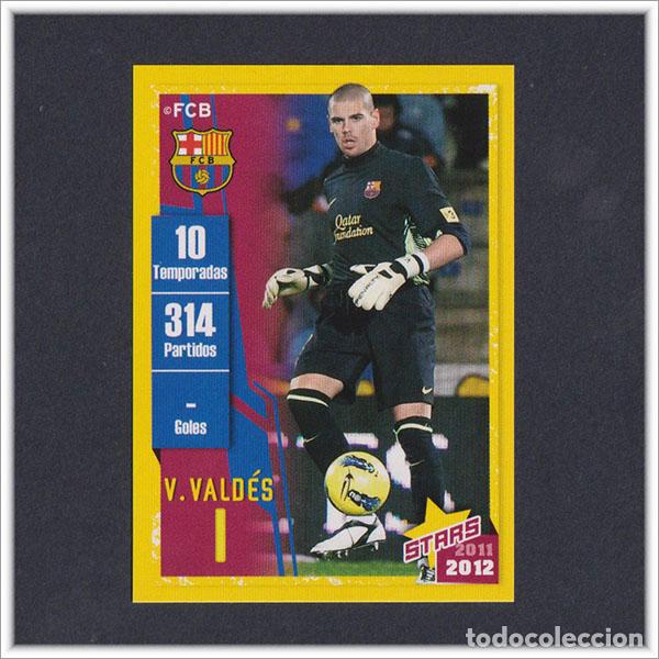Cromos de F&uacute;tbol: COLECCI&Oacute;N OFICIAL BARCELONA 2011 2012 11 12 PANINI VICTOR VALDES 23 ALBUM LIGA BAR&Ccedil;A F&Uacute;TBOL