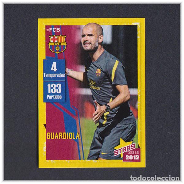 Figurine di Calcio: COLECCI&Oacute;N OFICIAL BARCELONA 2011 2012 11 12 PANINI PEP GUARDIOLA 17 ALBUM LIGA BAR&Ccedil;A F&Uacute;TBOL