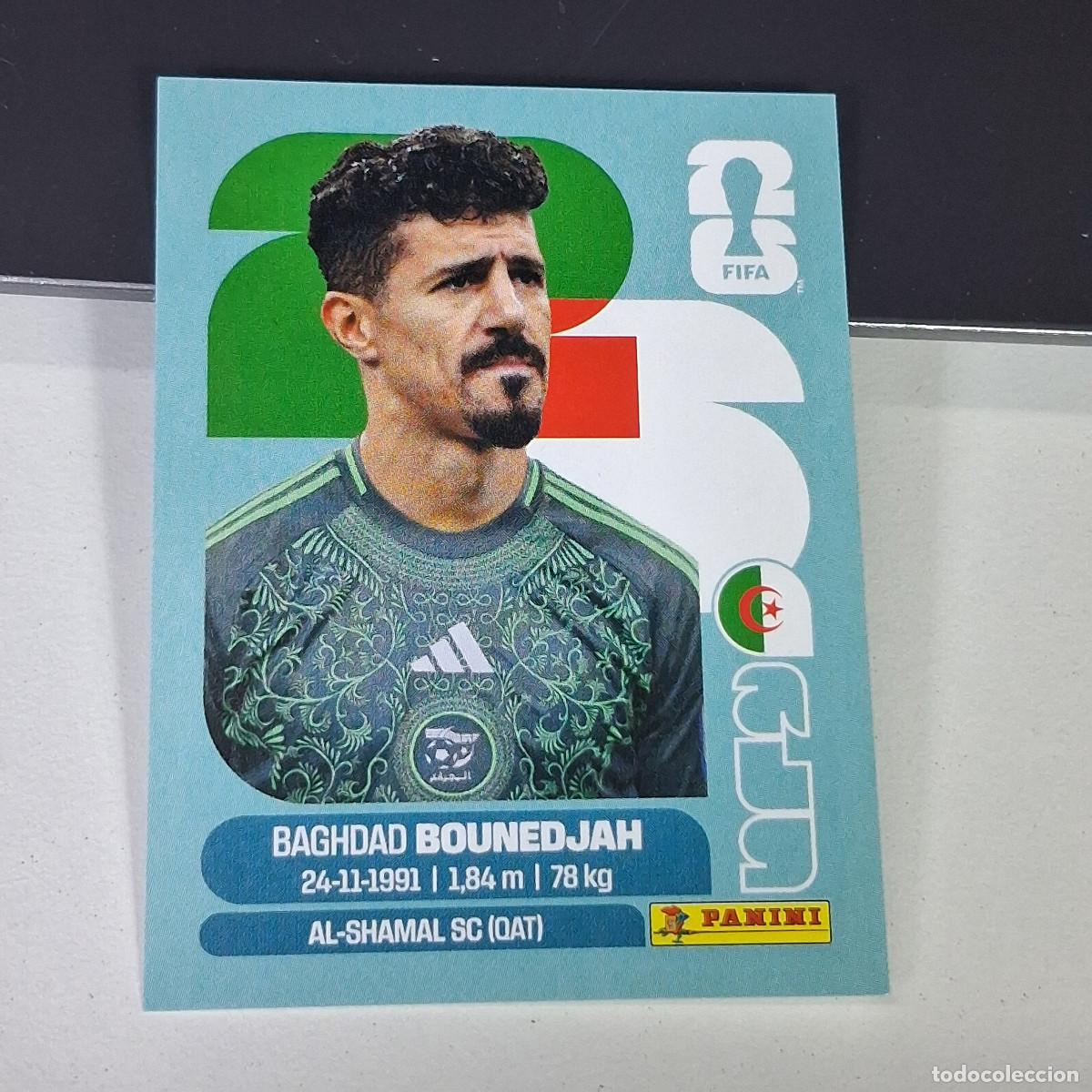 Cromos de F&uacute;tbol: A27 ALG19 BAGHDAD BOUNEDJAH 19 ARGELIA ALG MUNDIAL FIFA WORLD CUP 2026 STICKER PANINI