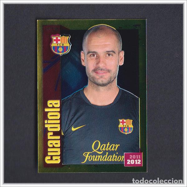Cromos de F&uacute;tbol: COLECCI&Oacute;N OFICIAL BARCELONA 2011 2012 11 12 PANINI PEP GUARDIOLA 14 ALBUM LIGA BAR&Ccedil;A F&Uacute;TBOL