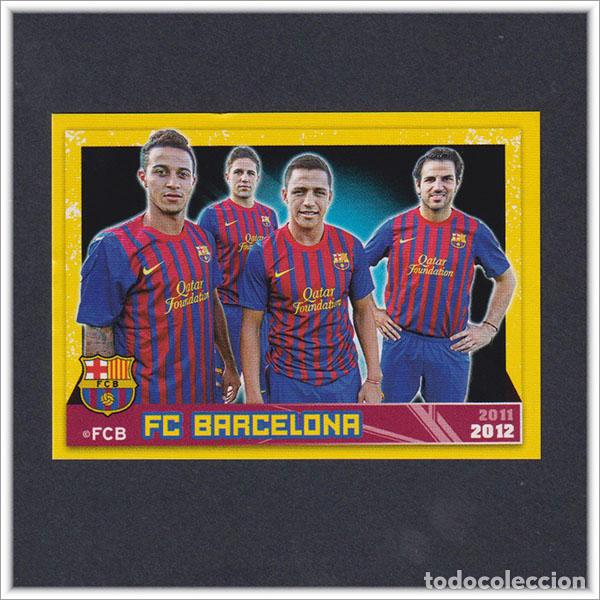 Cromos de F&uacute;tbol: COLECCI&Oacute;N OFICIAL BARCELONA 2011 2012 11 12 PANINI THIAGO ALEXIS SANCHEZ CESC FABREGAS 9 LIGA BAR&Ccedil;A