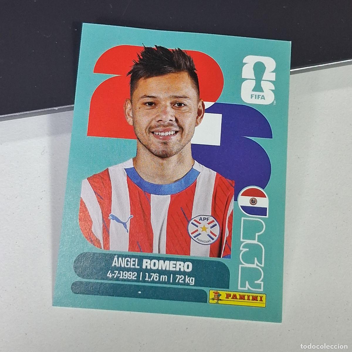 Cromos de F&uacute;tbol: A27 PAR19 &Aacute;NGEL ROMERO 19 PARAGUAY PAR MUNDIAL FIFA WORLD CUP 2026 STICKER PANINI