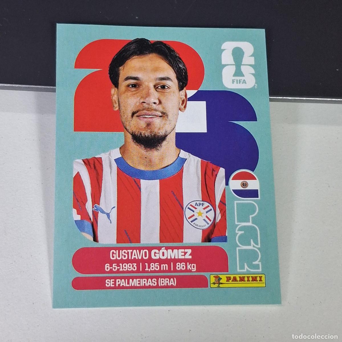 Cromos de F&uacute;tbol: A27 PAR4 GUSTAVO G&Oacute;MEZ 4 PARAGUAY PAR MUNDIAL FIFA WORLD CUP 2026 STICKER PANINI