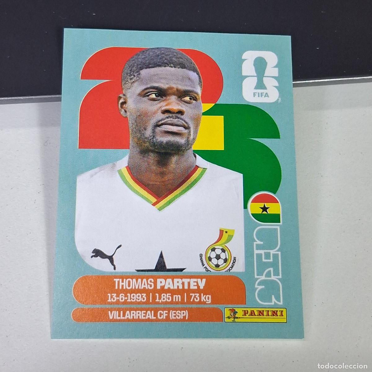 Cromos de F&uacute;tbol: A27 GHA10 THOMAS PARTEY 10 PARAGUAY PAR MUNDIAL FIFA WORLD CUP 2026 STICKER PANINI