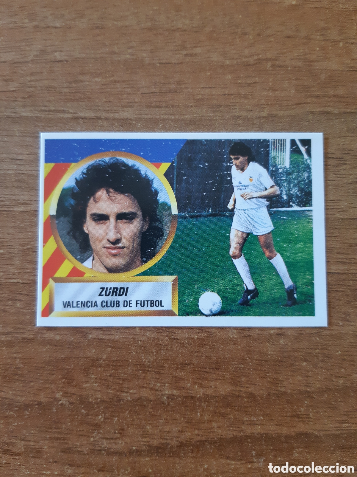 Cromos de Futebol: N&deg;15 Zurdi (Valencia) Liga 88-89 ESTE. Nunca pegado, NUEVO