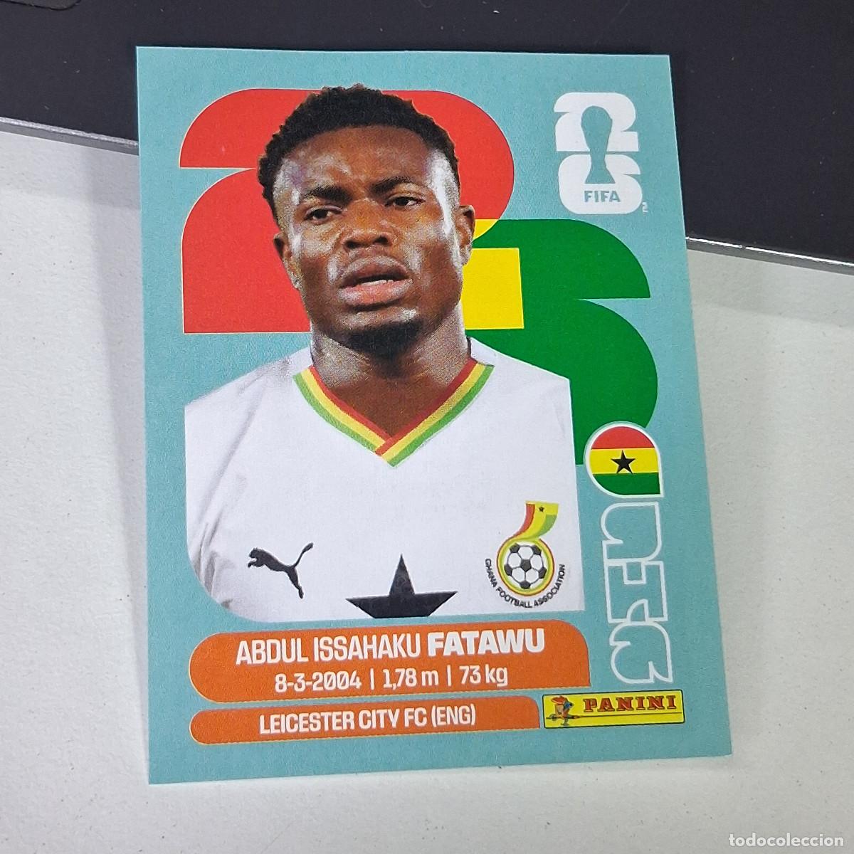 Cromos de F&uacute;tbol: A27 GHA9 ABDUL FATAWU ISSAHAKU 9 PARAGUAY PAR MUNDIAL FIFA WORLD CUP 2026 STICKER PANINI