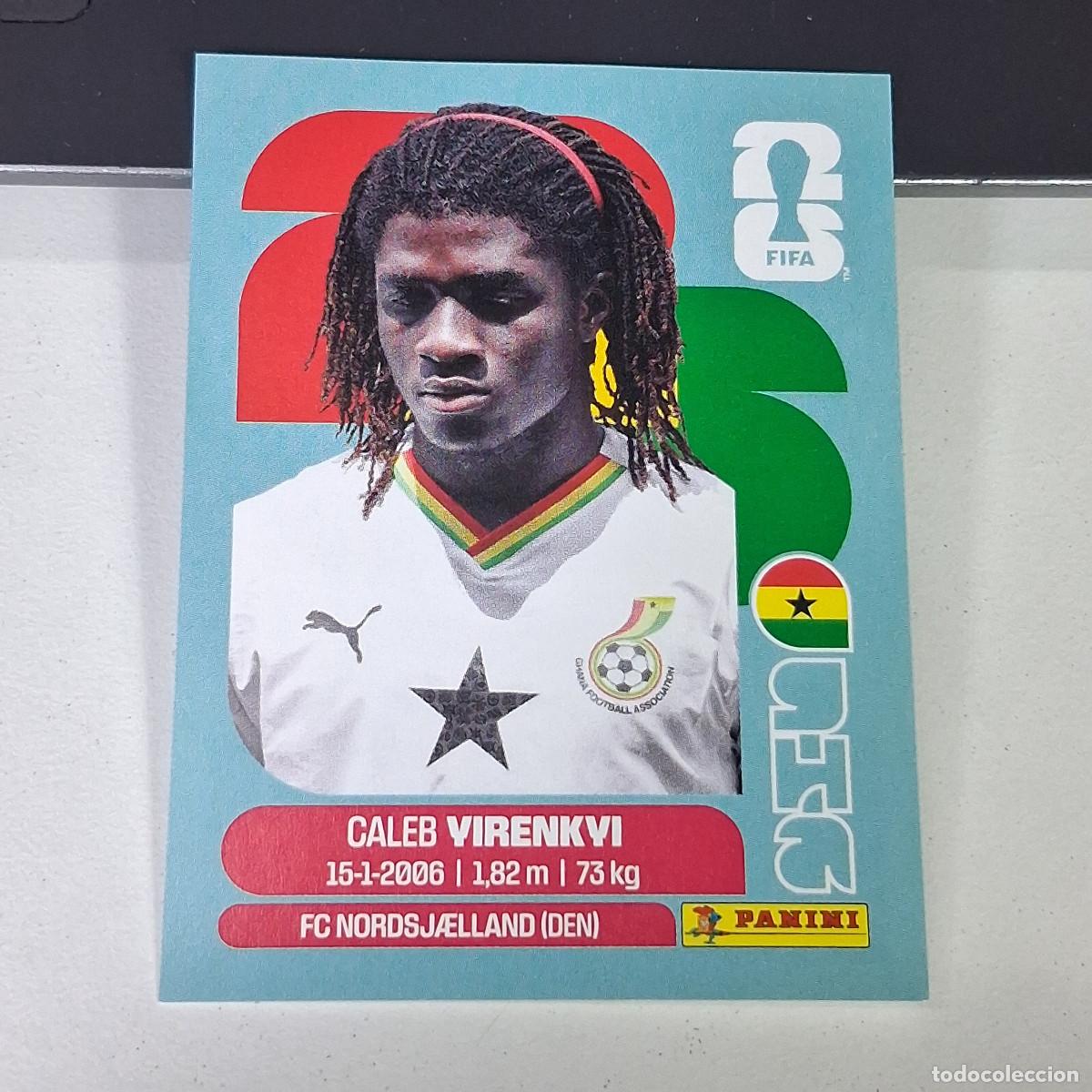 Cromos de F&uacute;tbol: A27 GHA8 CALEB YIRENKYI 8 PARAGUAY PAR MUNDIAL FIFA WORLD CUP 2026 STICKER PANINI