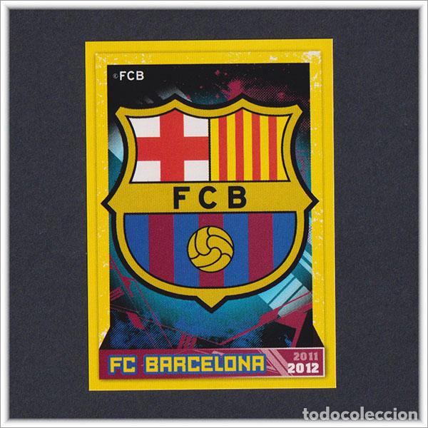 Cromos de F&uacute;tbol: COLECCI&Oacute;N OFICIAL BARCELONA 2011 2012 11 12 PANINI ESCUDO 1 ALBUM LIGA BAR&Ccedil;A FUTBOL