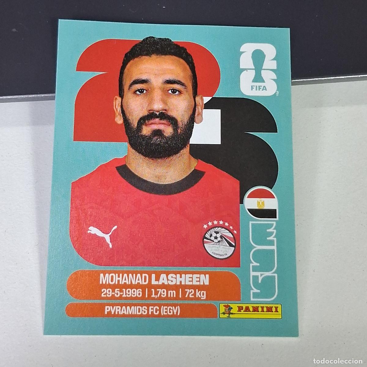 Cromos de F&uacute;tbol: A27 EGY14 MOHAMED LASHEEN 14 EGIPTO EGY MUNDIAL FIFA WORLD CUP 2026 STICKER PANINI