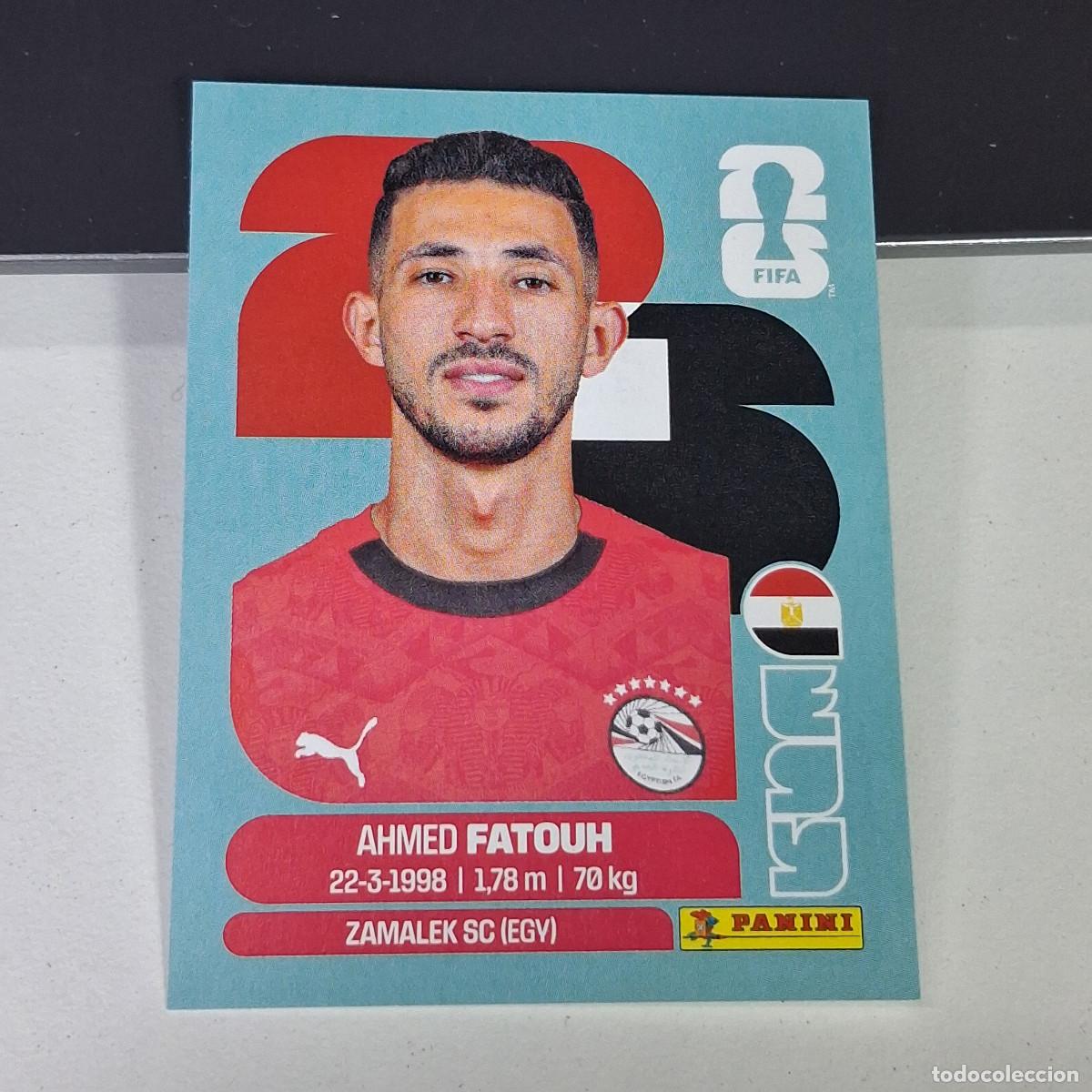 Cromos de F&uacute;tbol: A27 EGY9 AHMED FATOUH 9 EGIPTO EGY MUNDIAL FIFA WORLD CUP 2026 STICKER PANINI