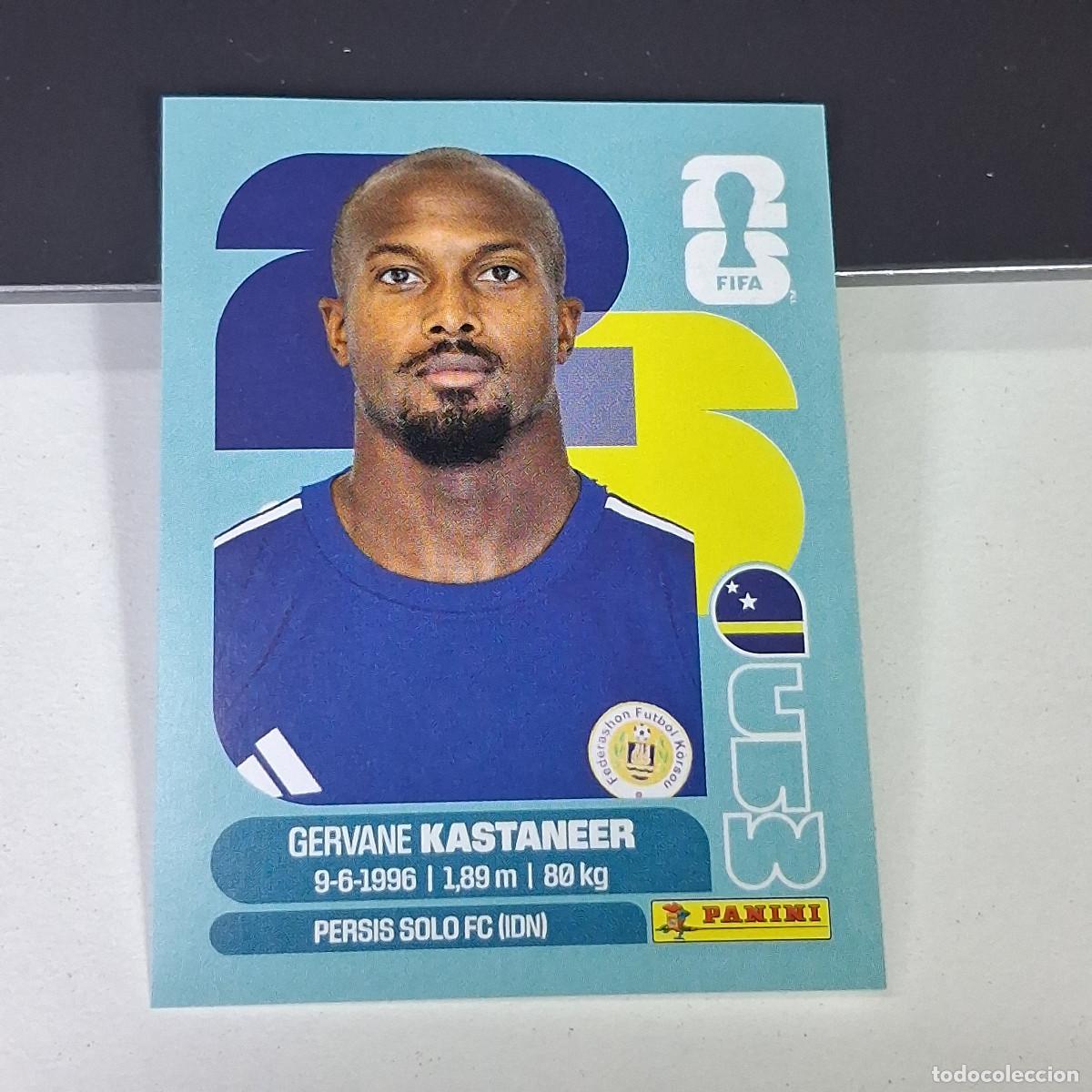 Cromos de F&uacute;tbol: A27 CUW19 GERVANE KASTANEER 19 CURAZAO CURA&Ccedil;AO CUW MUNDIAL FIFA WORLD CUP 2026 STICKER PANINI