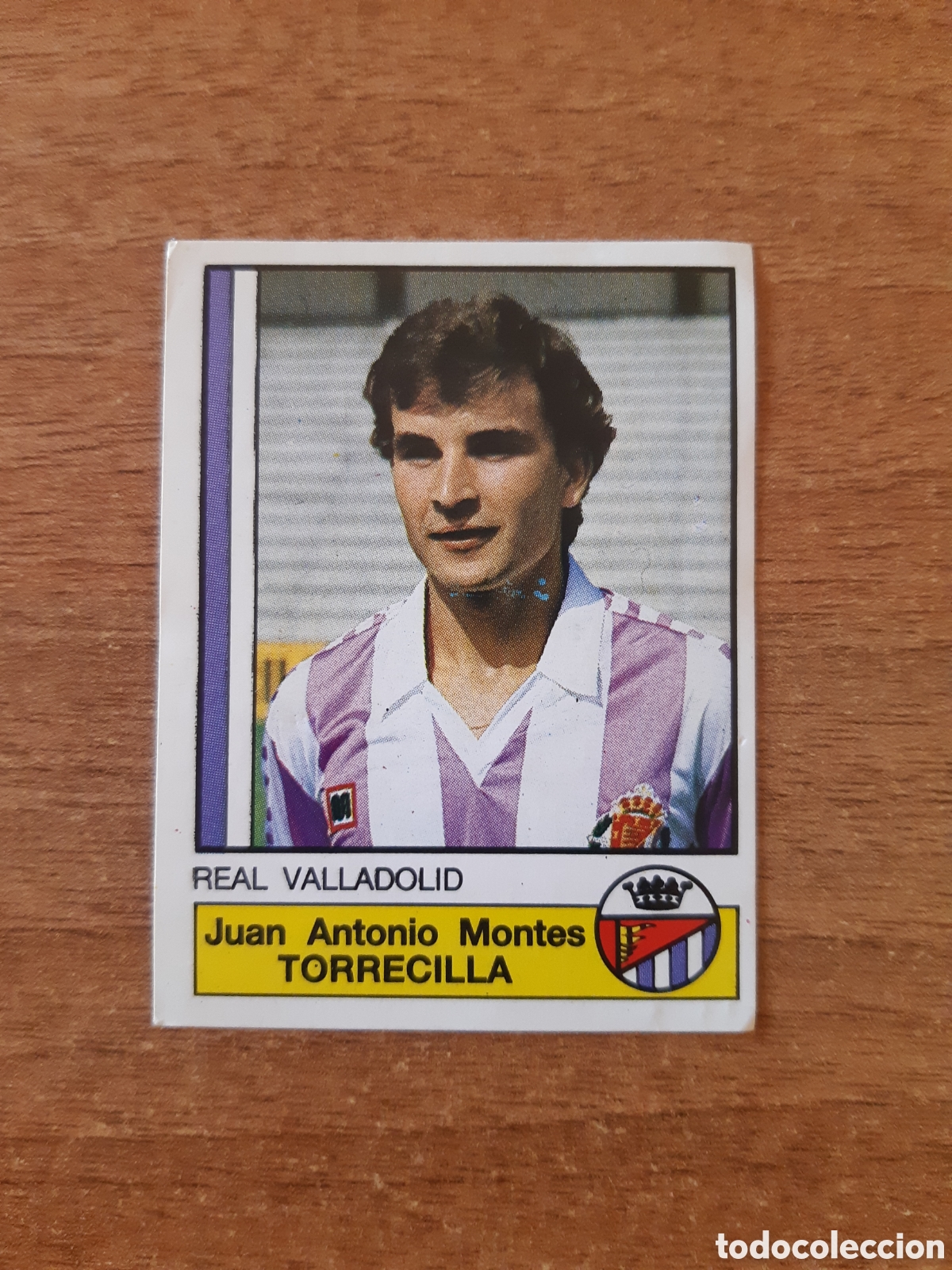 Cromos de F&uacute;tbol: N&deg;308 Torrecilla (Valladolid) liga 86-87 F&Uacute;TBOL 87 PANINI. Nunca pegado