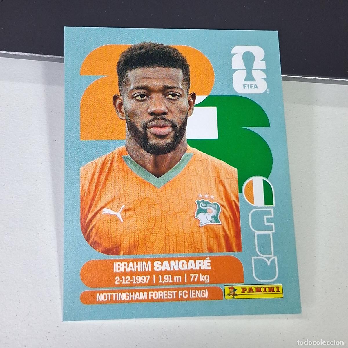 Cromos de F&uacute;tbol: A27 CIV12 IBRAHIM SANGAR&Eacute; 12 CIV COSTA DE MARFIL IVORY MUNDIAL FIFA WORLD CUP 2026 STICKER PANINI