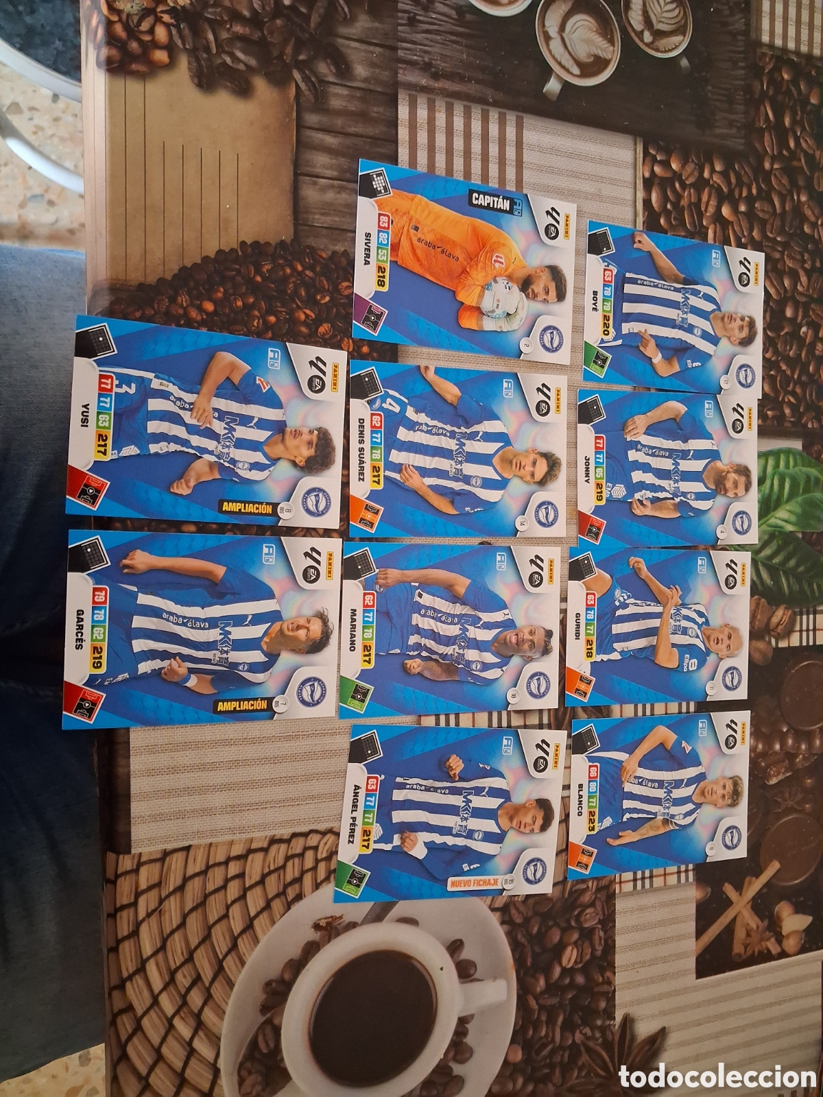 Cromos de Futebol: Adrenalyn 25 26 lote de cartas del alav&eacute;s diferentes ver fotos