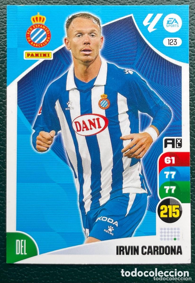 Cromos de Futebol: 123 IRVIN CARDONA RCD ESPANYOL FICHAS ALBUM ADRENALYN XL 2024 2025 24 25