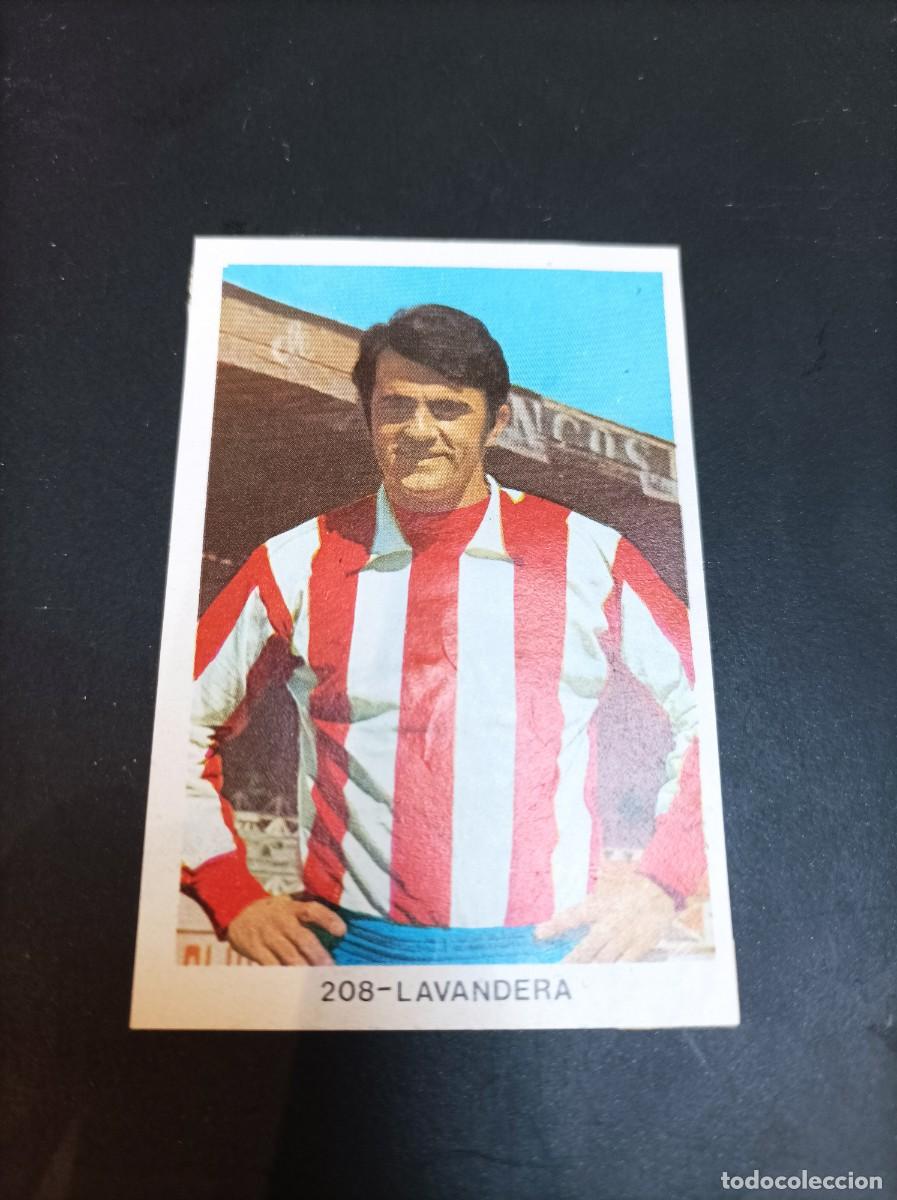 Football Stickers: MUY DIFICIL RUIZ ROMERO 1970 1971 70 71 - LAVANDERA (SPORTING DE GIJON) - DESPEGADO
