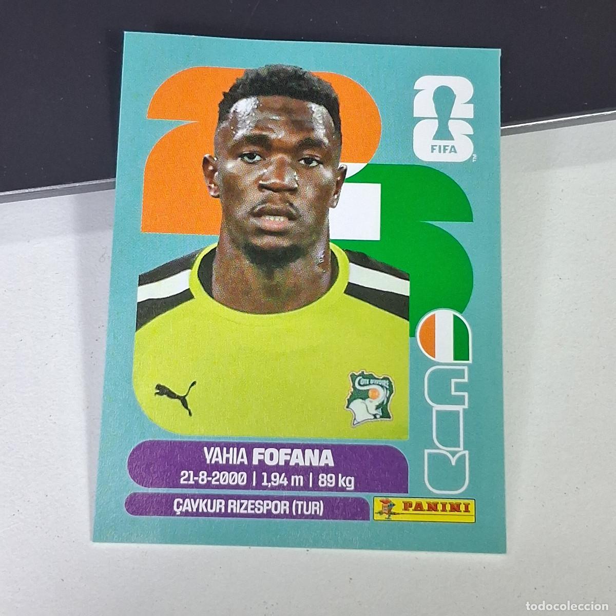 Cromos de Futebol: A27 CIV2 YAHIA FOFANA 2 COAST CIV COSTA DE MARFIL IVORY MUNDIAL FIFA WORLD CUP 2026 STICKER PANINI