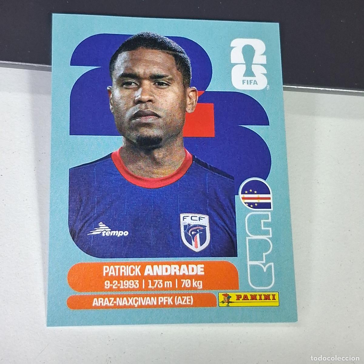 Cromos de Futebol: A27 CPV11 CPV 11 PATRICK ANDRADE CABO VERDE CAPE MUNDIAL FIFA WORLD CUP 2026 STICKER PANINI